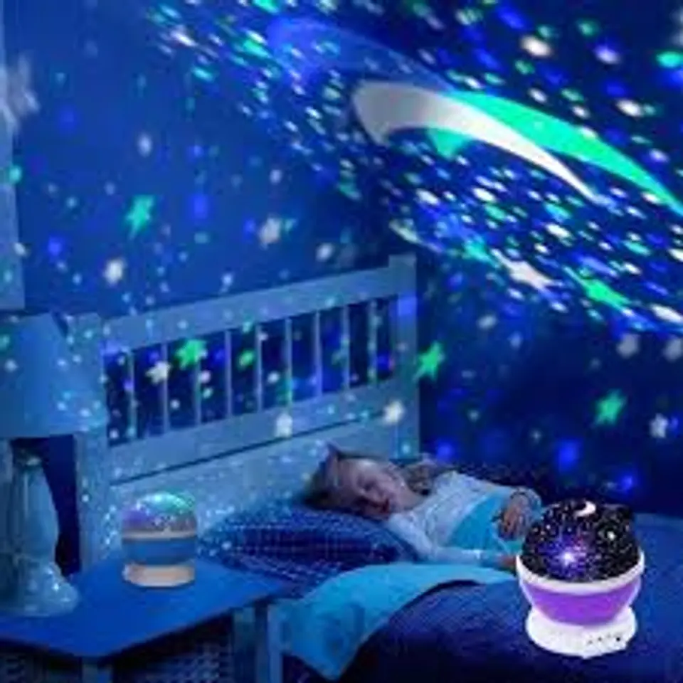 Espantacuco Proyector De Estrellas Luces Nocturnas 4