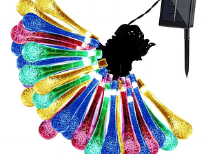 Guirnalda solar de pera 5metros