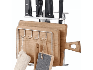 Colgante Metálico Porta Tabla de Cocina