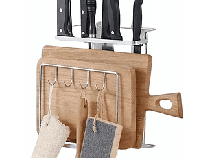 Colgante Metálico Porta Tabla de Cocina