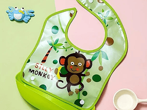 Babero porta residuos para bebes