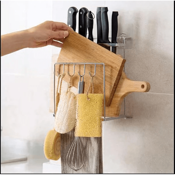 Colgante Metálico Porta Tabla de Cocina 2