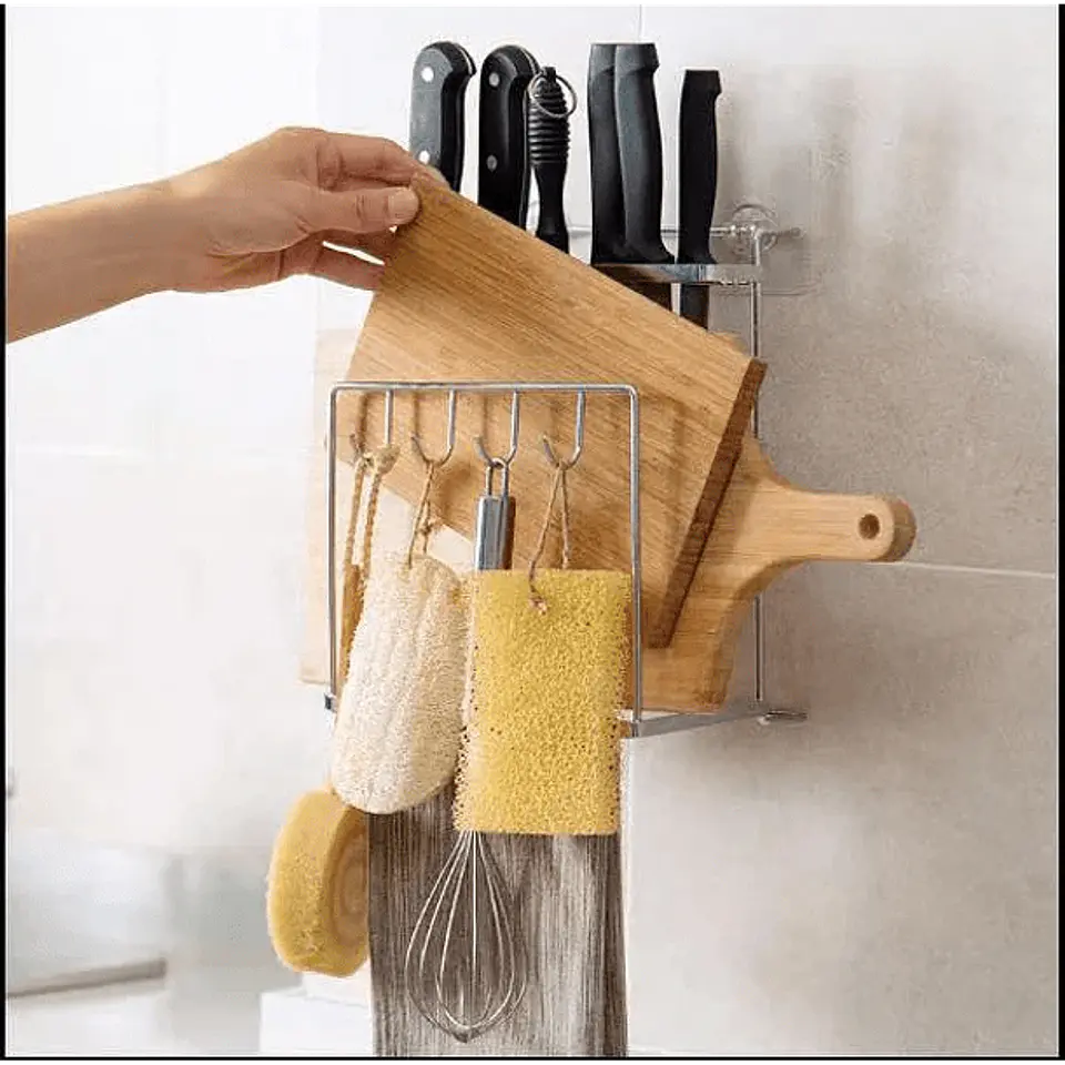 Colgante Metálico Porta Tabla de Cocina 2