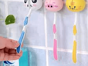 Porta cepillo de dientes colgante