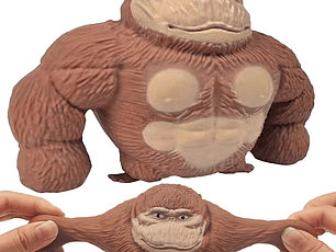 Gorila Antiestres Elástico Sensorial Mono Tiktok 10cm