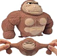Gorila Antiestres Elástico Sensorial Mono Tiktok 10cm - Miniatura 1
