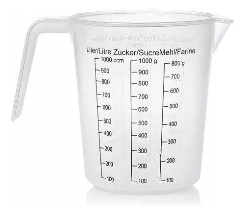 Jarro Medidor Plástico 1 Litro 1