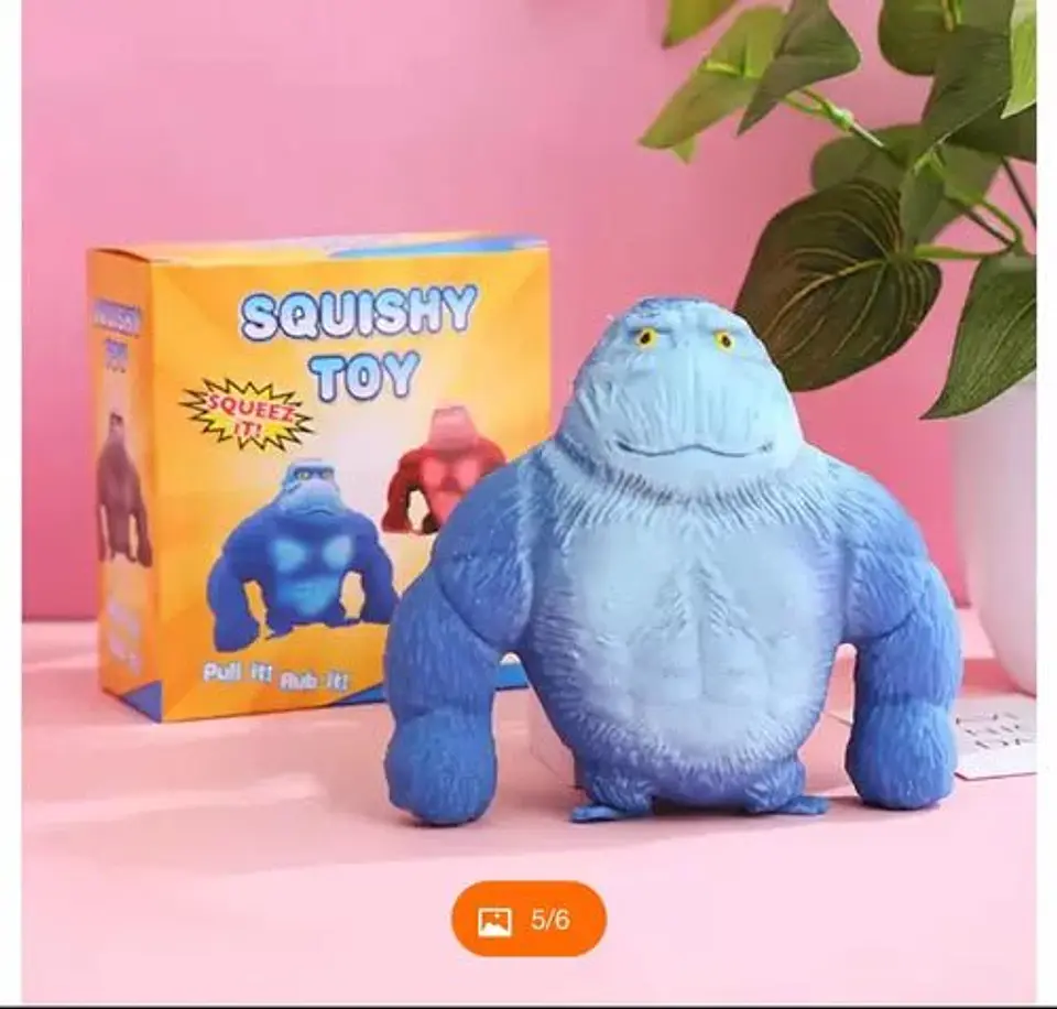 Squishy mono anti estress juguete 13cm 1