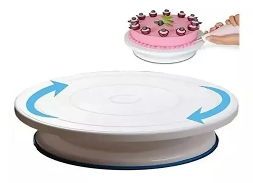 Plato Base Giratorio Para Tortas 2