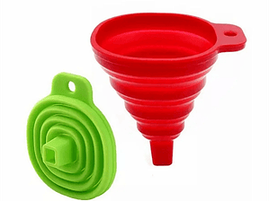 Embudo De Silicona Plegable