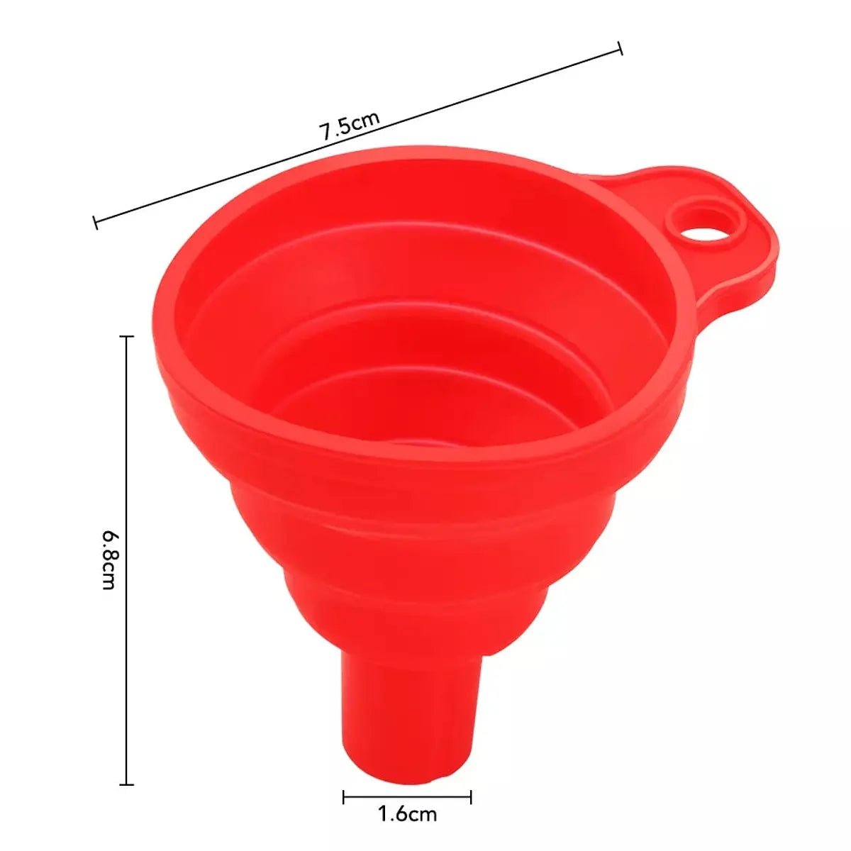 Embudo De Silicona Plegable 2