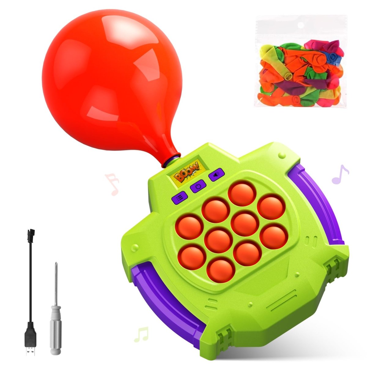 Pop It Sensorial Recargable Globo Juguete Regalo 2