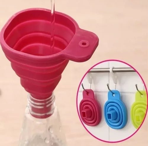 Embudo De Silicona Plegable 3