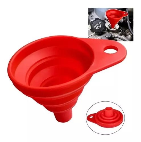 Embudo De Silicona Plegable 5