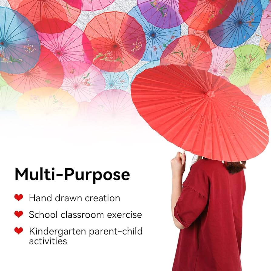 Sombrilla Papel modelo simple 1