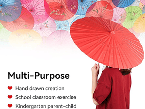 Sombrilla Papel modelo simple