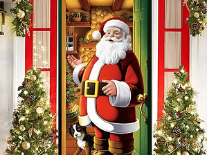 Fundas Navideñas para puertas