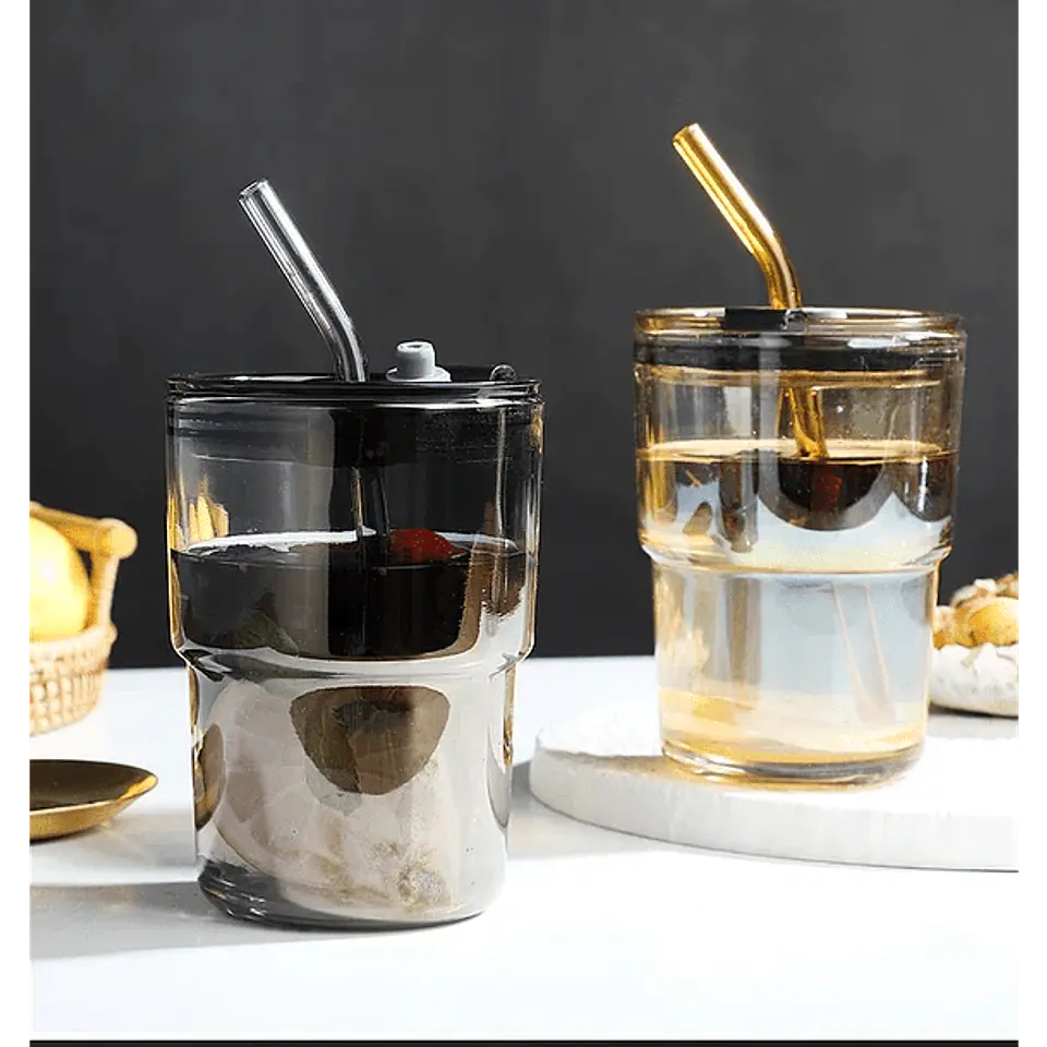 Taza de vidrio para té 1