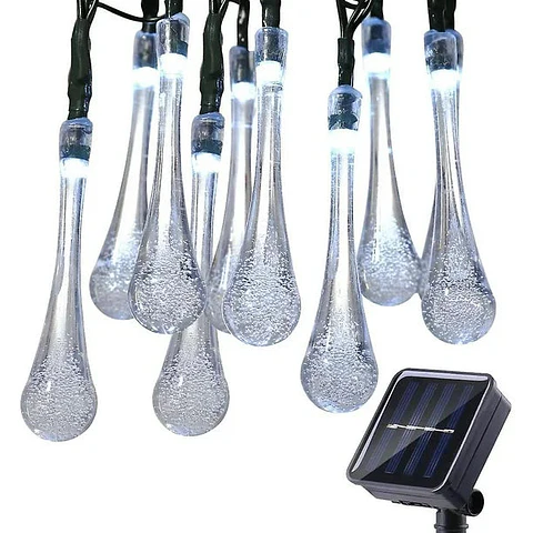 Luz solar lagrimas gota