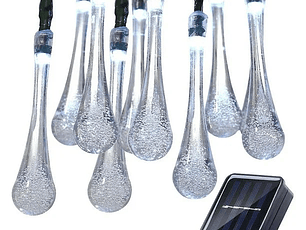 Luz solar lagrimas gota