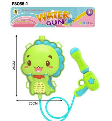 Mochila lanza agua tiburon 2