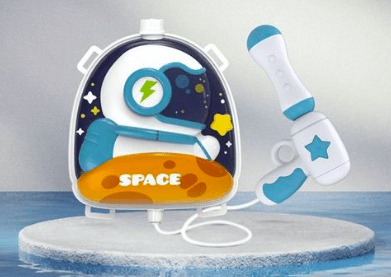 Mochila lanza agua tiburon 3