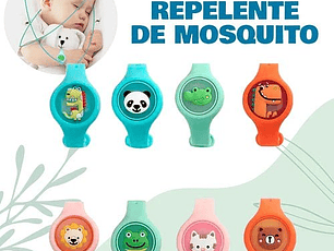 Reloj repelente de mosquitos para niños