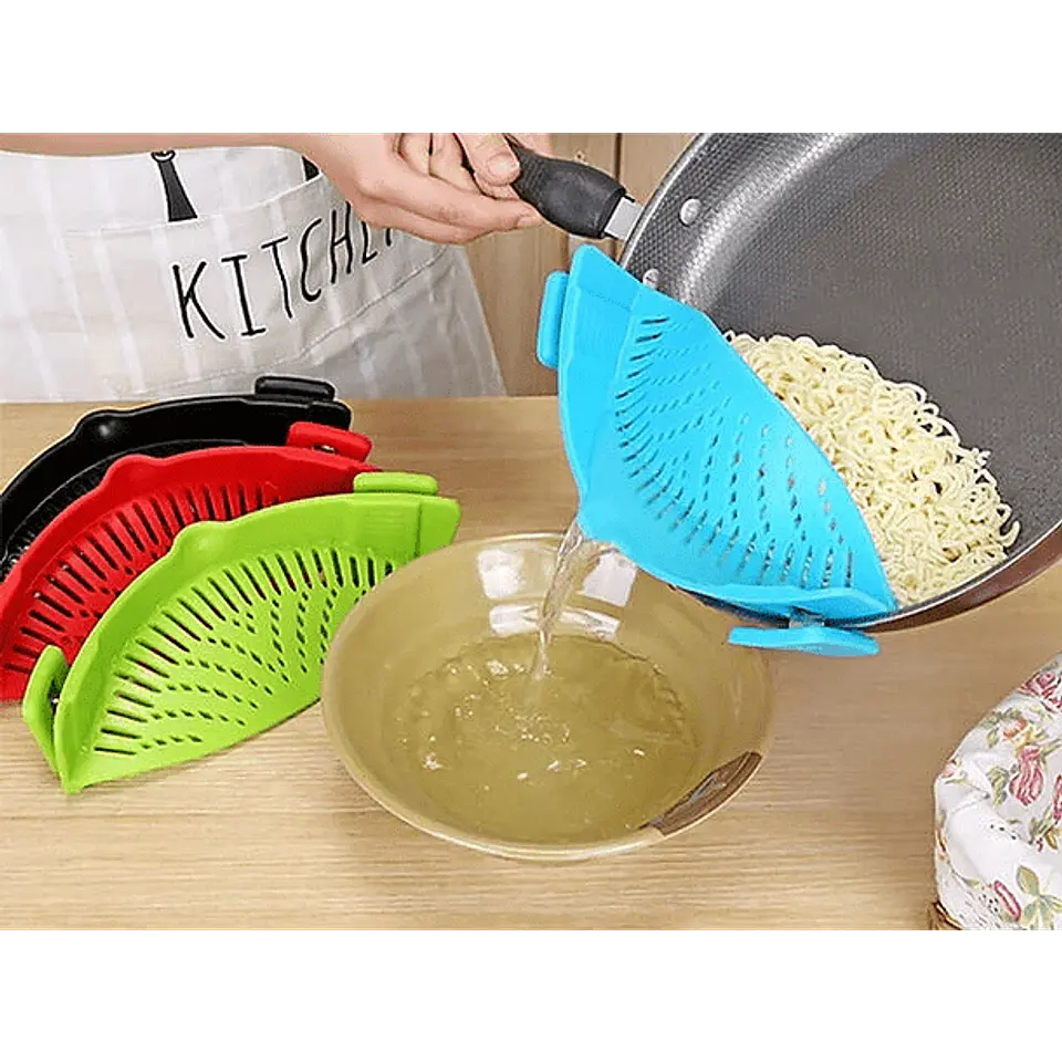 Colador silicona adaptable 2