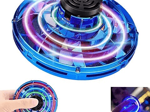 Fly fidget spinner volador mini dron con luces