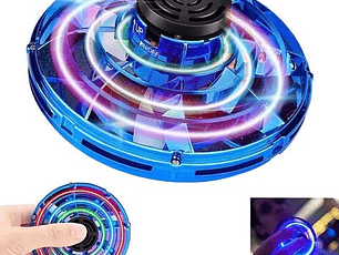 Fly fidget spinner volador mini dron con luces