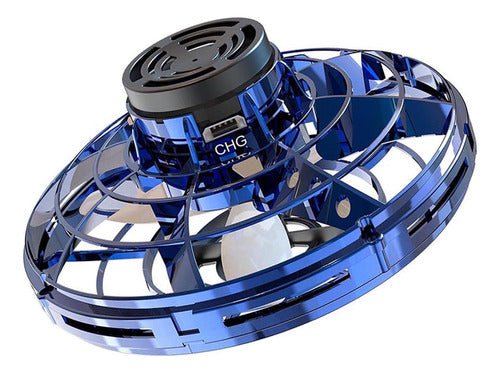 Fly fidget spinner volador mini dron con luces 3
