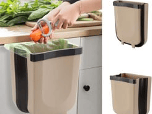 Basurero Pegable Retráctil