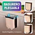 Basurero Pegable Retráctil