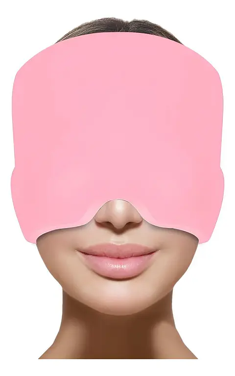 Gorro De Gel Alivio De Migraña Dolor Cabeza Compresa 180°