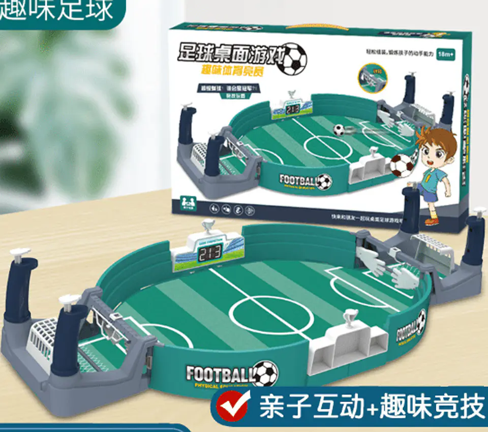 juego de mesa divertido para niños, futbolín para dos jugadores 1