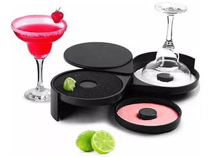 Escarchador De Copas Vasos 3 Puestos Bar