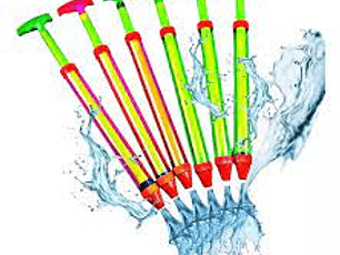 Pistola tubo lanza agua 43CM