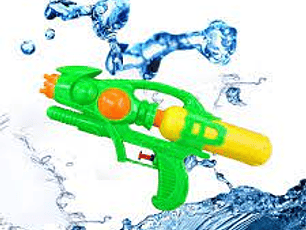 Pistola lanza agua