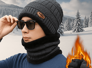 Conjunto cuello con gorro