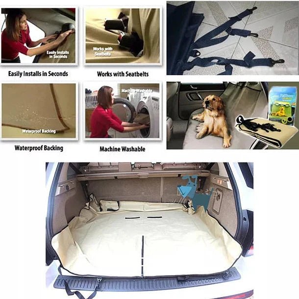 Cubre Asiento Autos Mascotas Impermeable 2