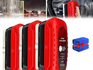 Cepillo Anti empañe rojo