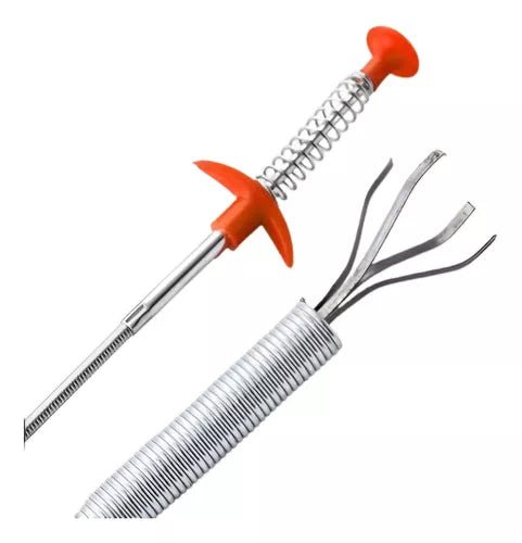 Destapador De Baño Y Lavaplatos Metalico 3