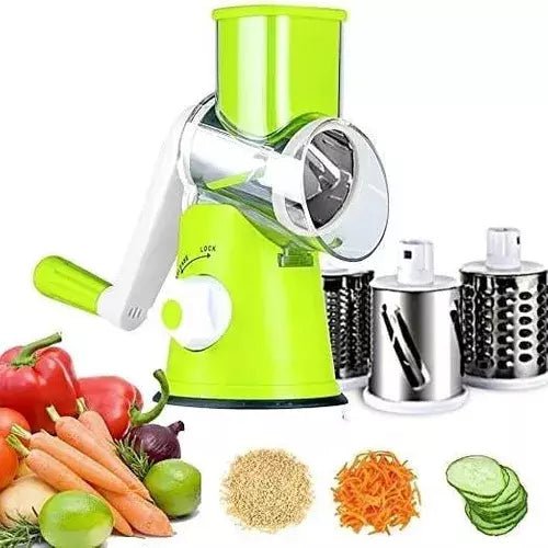 Cortador Rallador De Verduras Giratorio Multifuncional 1