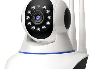 Camara Seguridad Wifi Ip360 Infrarrojo Sensor 3 Antena 1080p