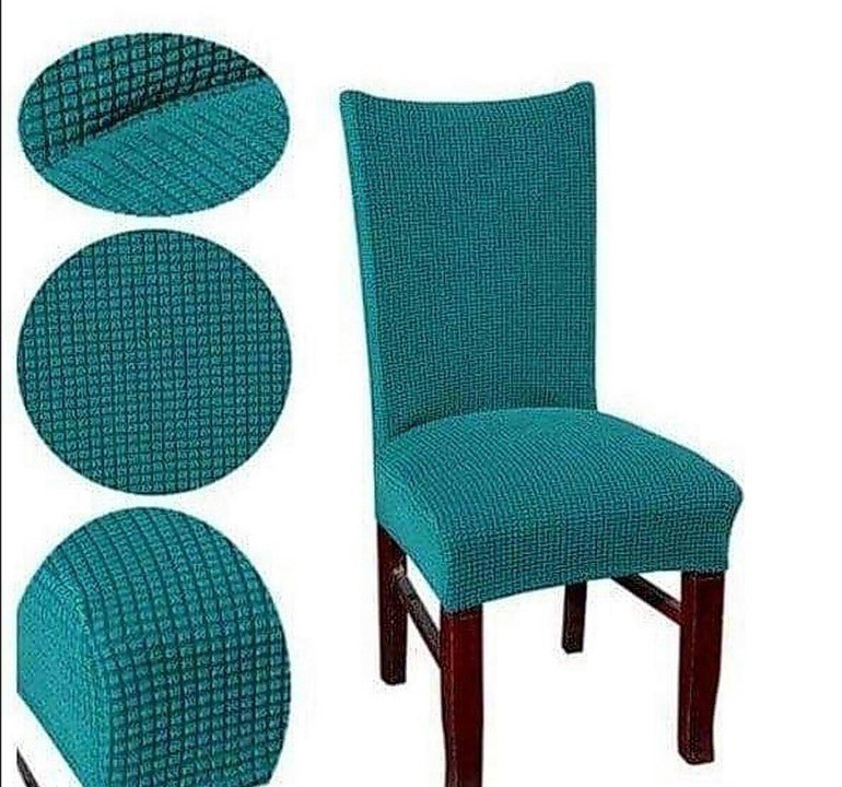 Juego de fundas de sillas texturizadas 2