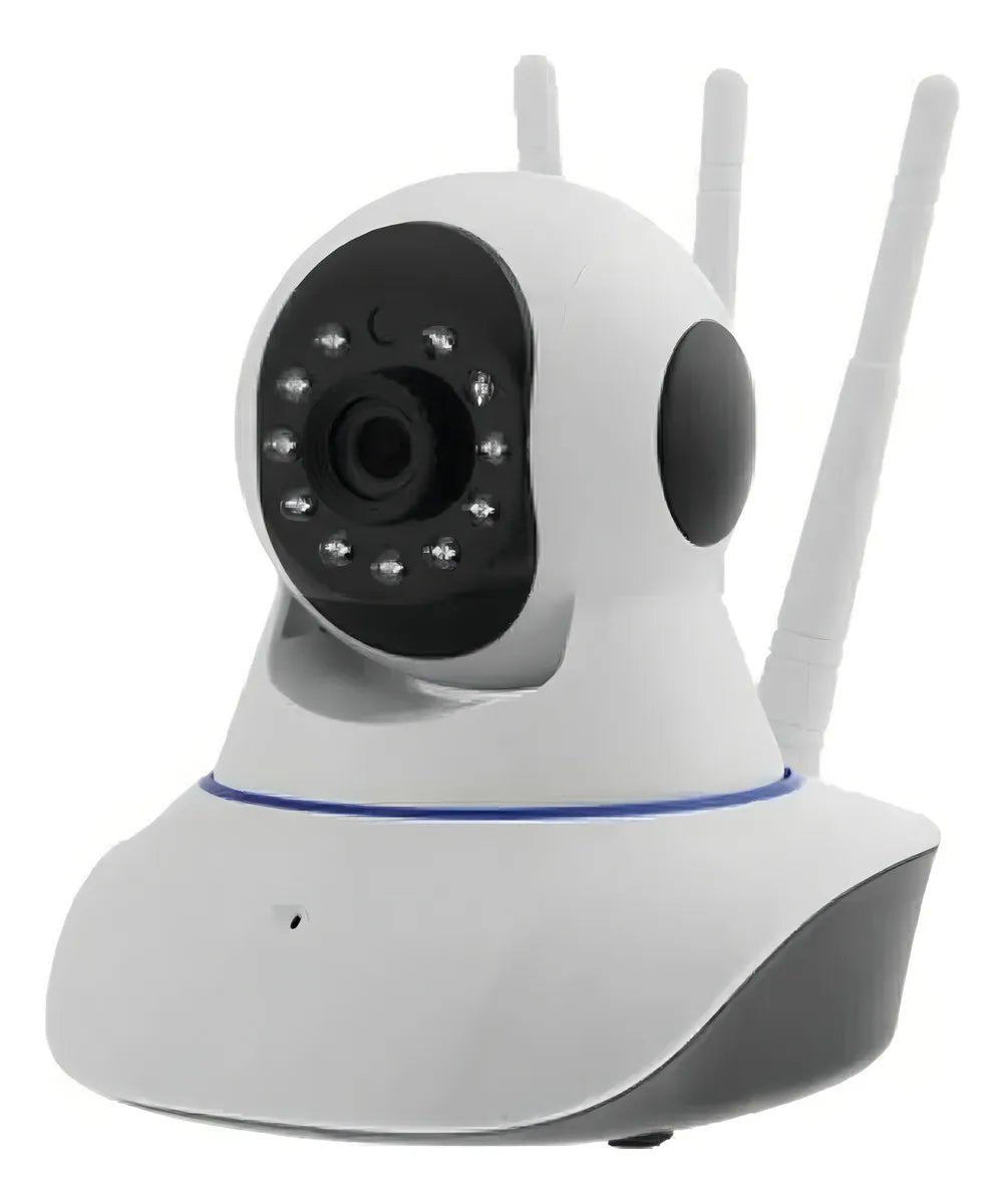 Camara Seguridad Wifi Ip360 Infrarrojo Sensor 3 Antena 1080p 3