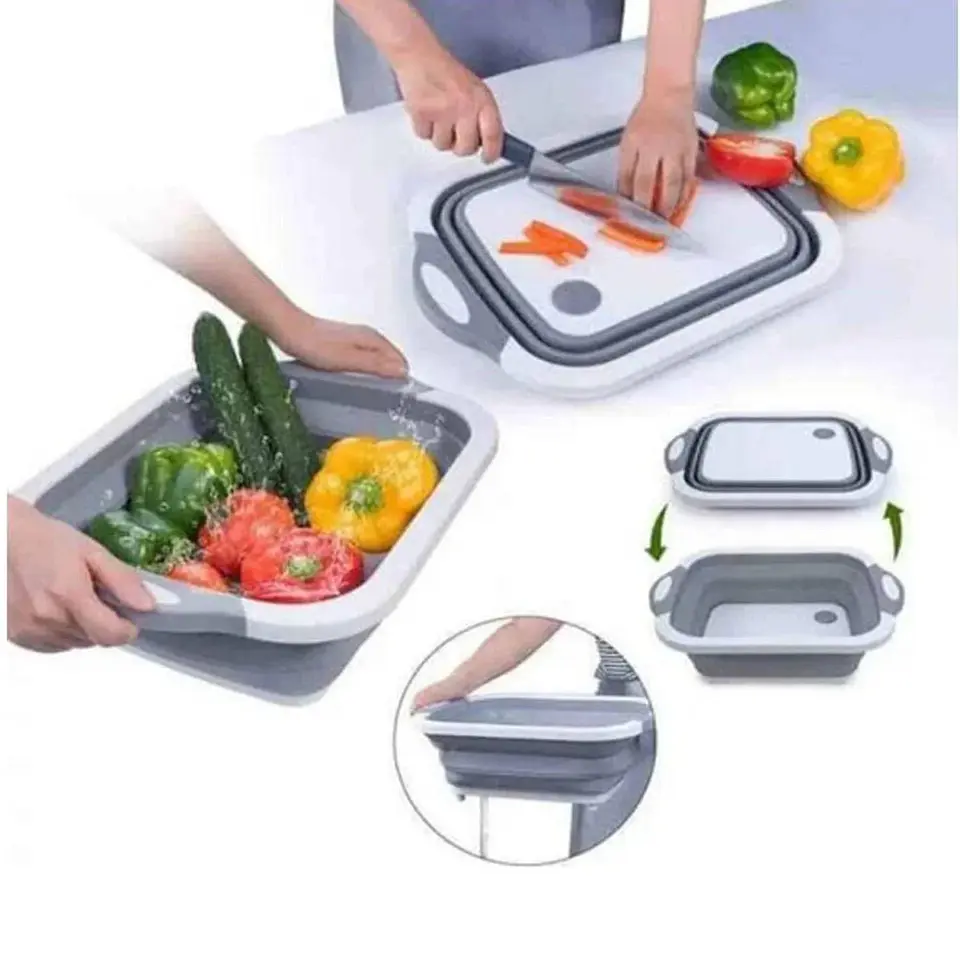 Tabla Colador Plegable 3 En 1 2
