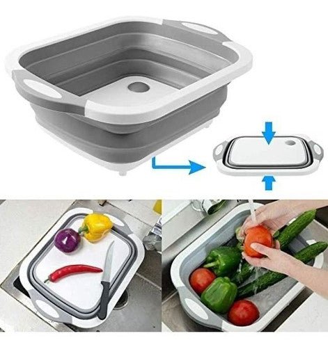 Tabla Colador Plegable 3 En 1 3