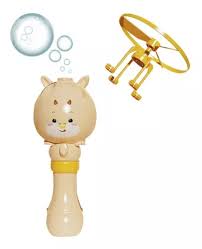 Juguete helicoptero lanzador de burbujas 4