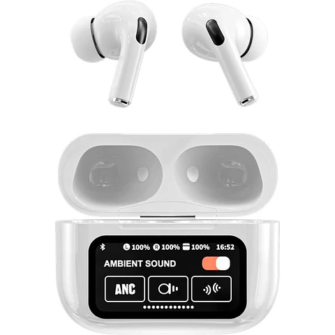 Audifono con pantalla touch
